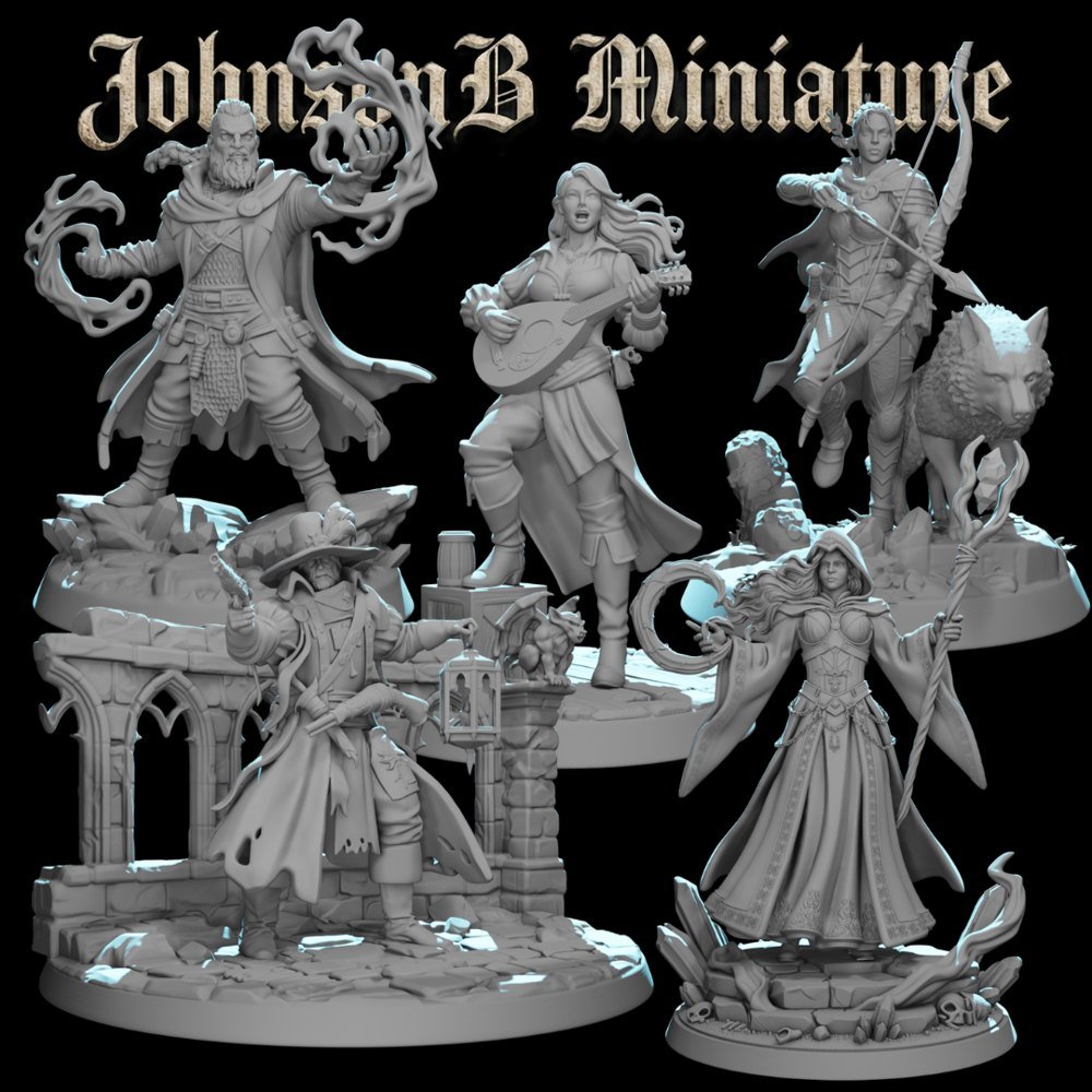 Adventurers, set one