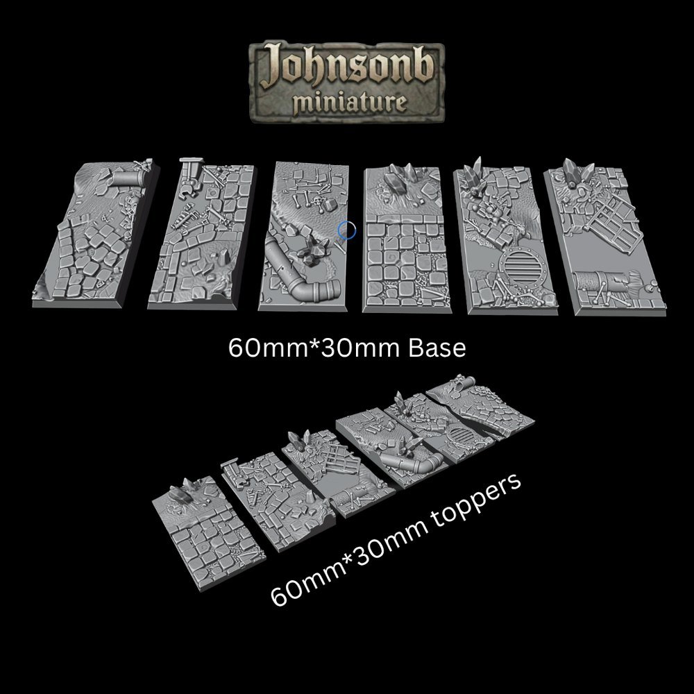 60 &times; 30 mm bases