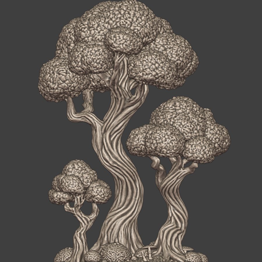 Fluffy grove