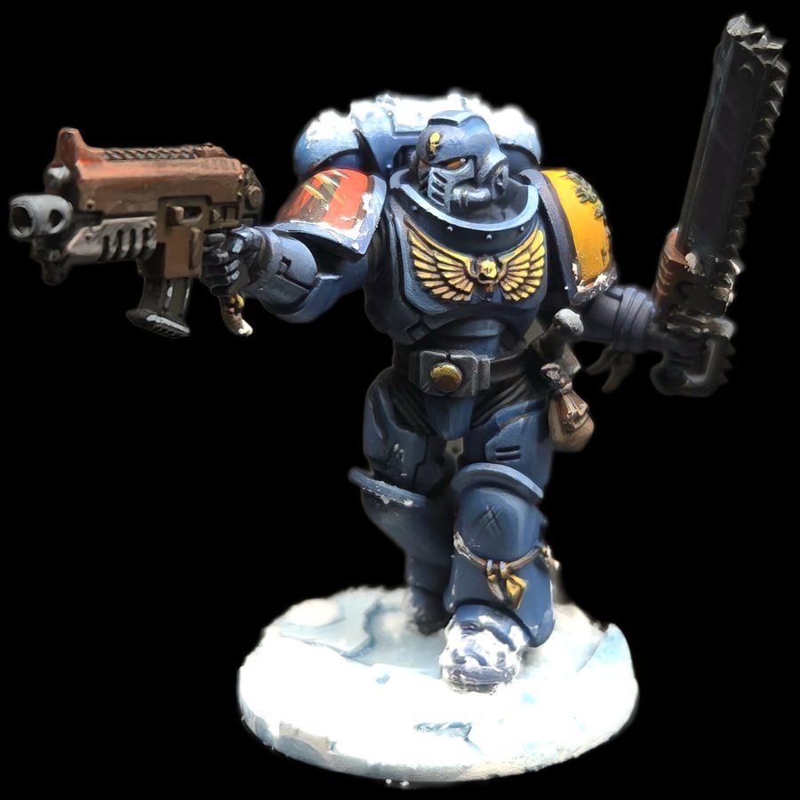 Space Wolf, charging