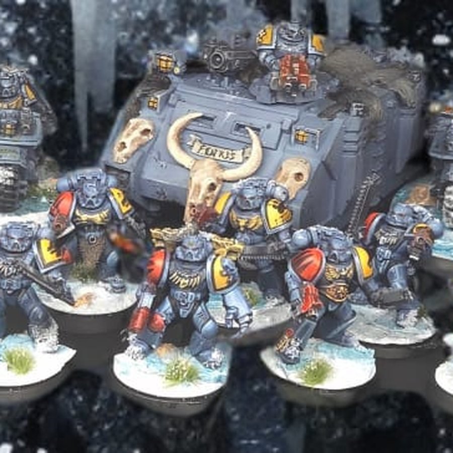 Space Wolves squad