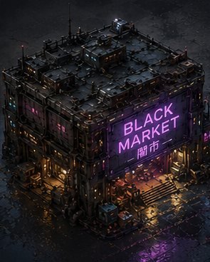 Black market building artboard